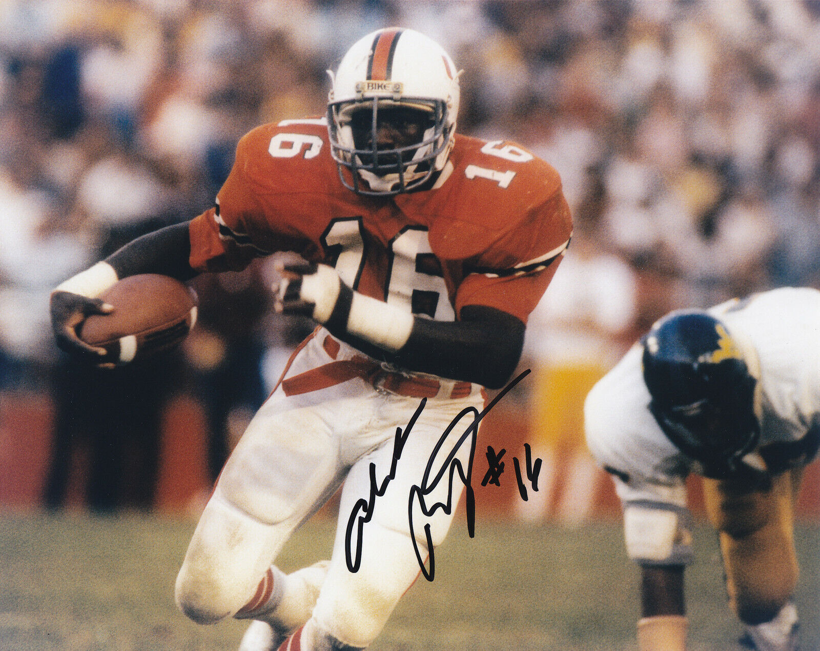 Albert Bentley #1 8x10 Signed Photo Poster painting w/ COA Miami Hurricanes