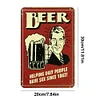 Beer Man - Metal Tin Signs(8*12Inch/12*16Inch) - Bar