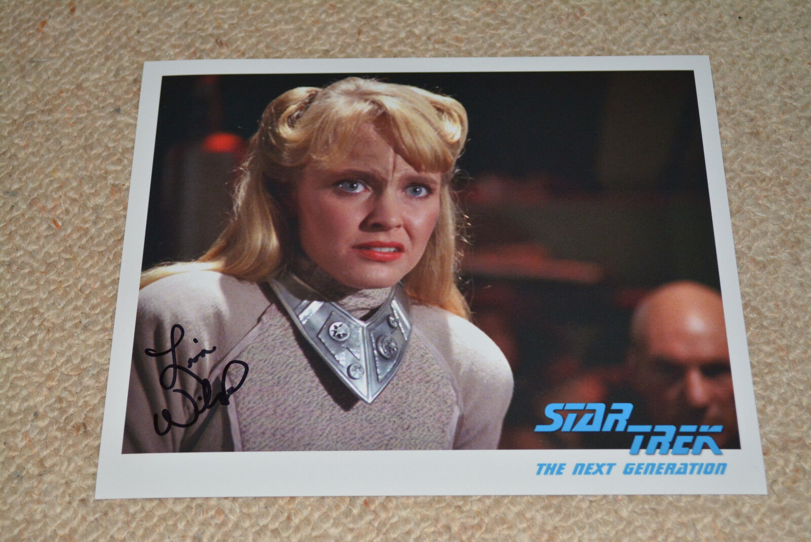 LISA WILCOX signed autograph In Person 8x10 (20x25 cm) STAR TREK TNG