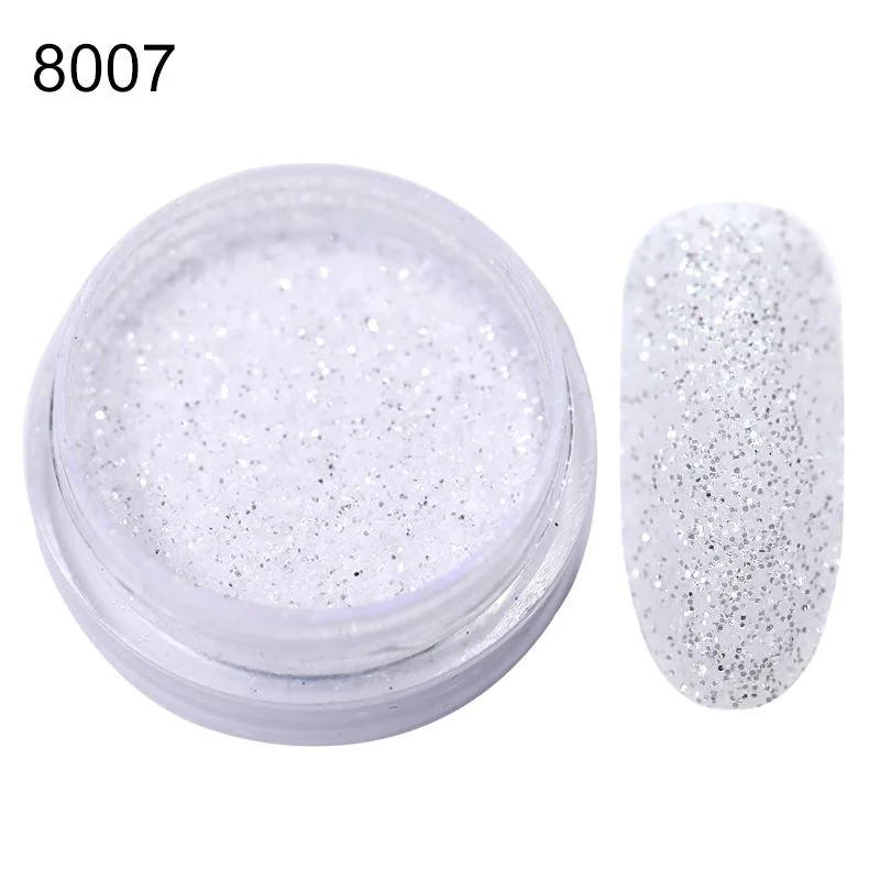 Sugar  Nail Powder Hair Wool Shining Nail Art Glitter Dust Pigment DIY Nail Art Decoration-Nail Inspo