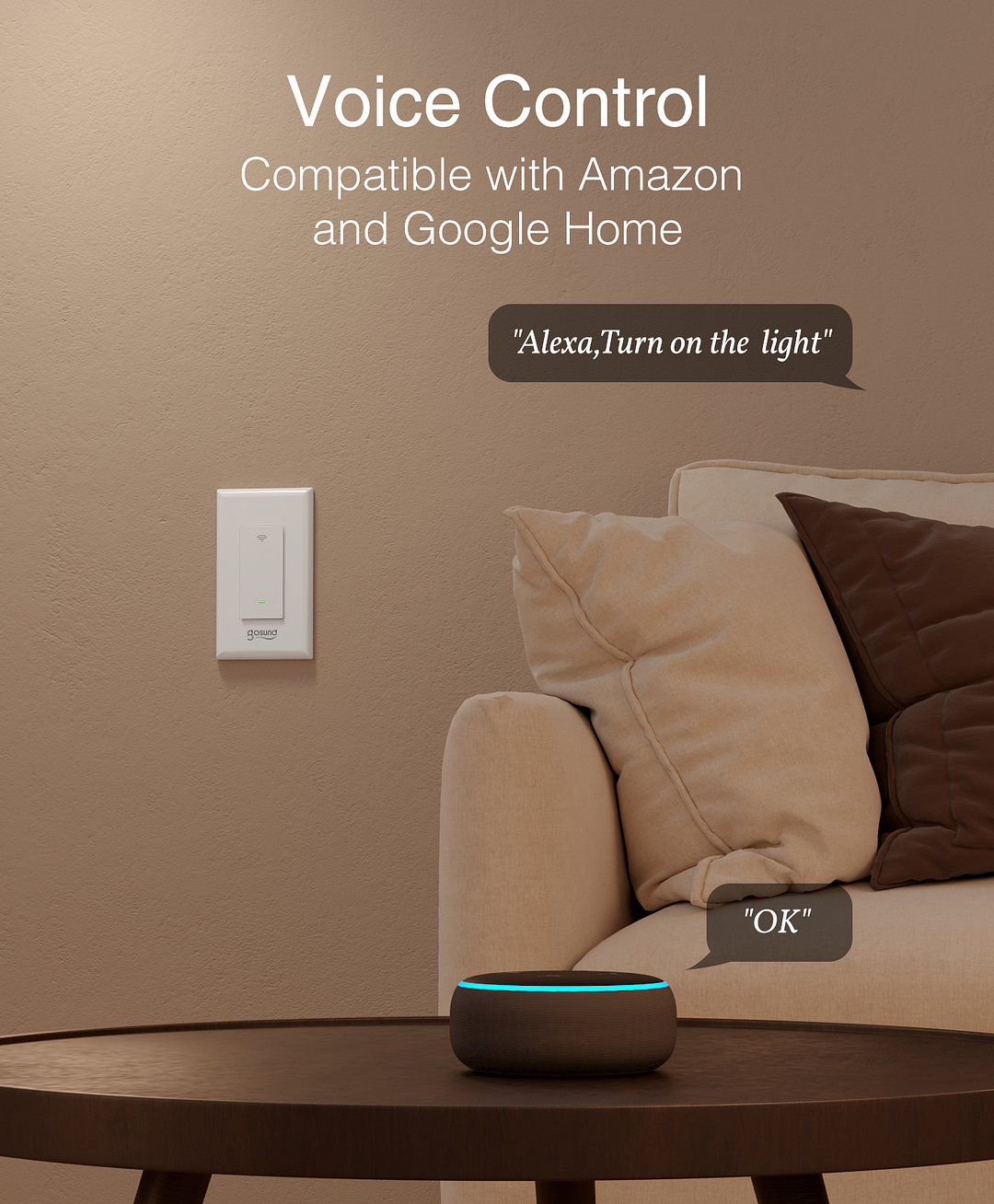 Gosund 3Way Smart Light Switch SW6