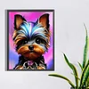 Yorkshire Terrier - Rundbohrer Diamant Malerei - 30*40cm