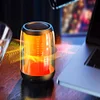 F9 wireless glare night light small steel cannon mini high volume bluetooth portable speaker super bass sound