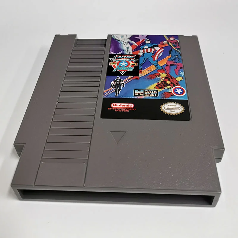 Captain America For Nintendo NES - 8 Bit Game Cartridge