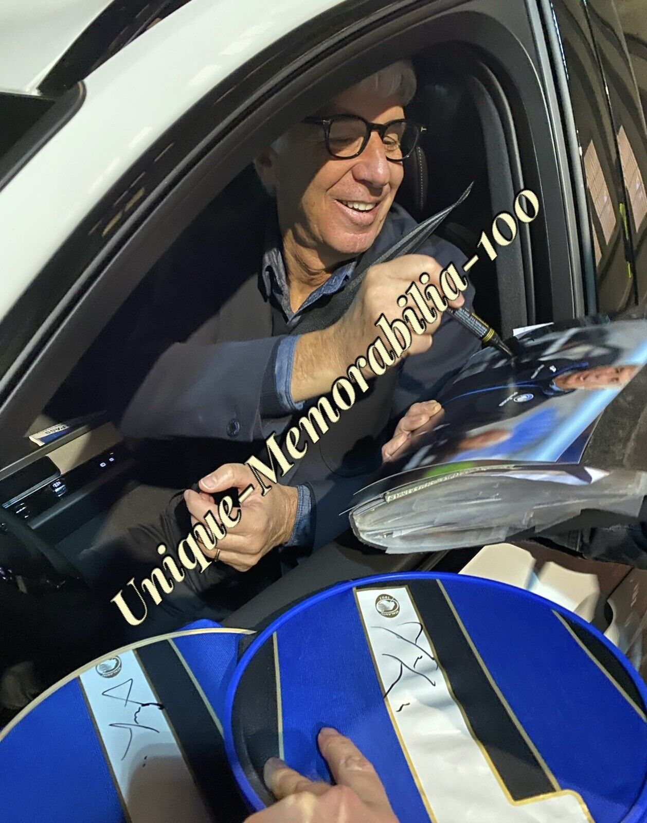 Gian Piero Gasperini Genuine Signed Atalanta B.C. 10x8 Photo Poster painting, Exact Proof