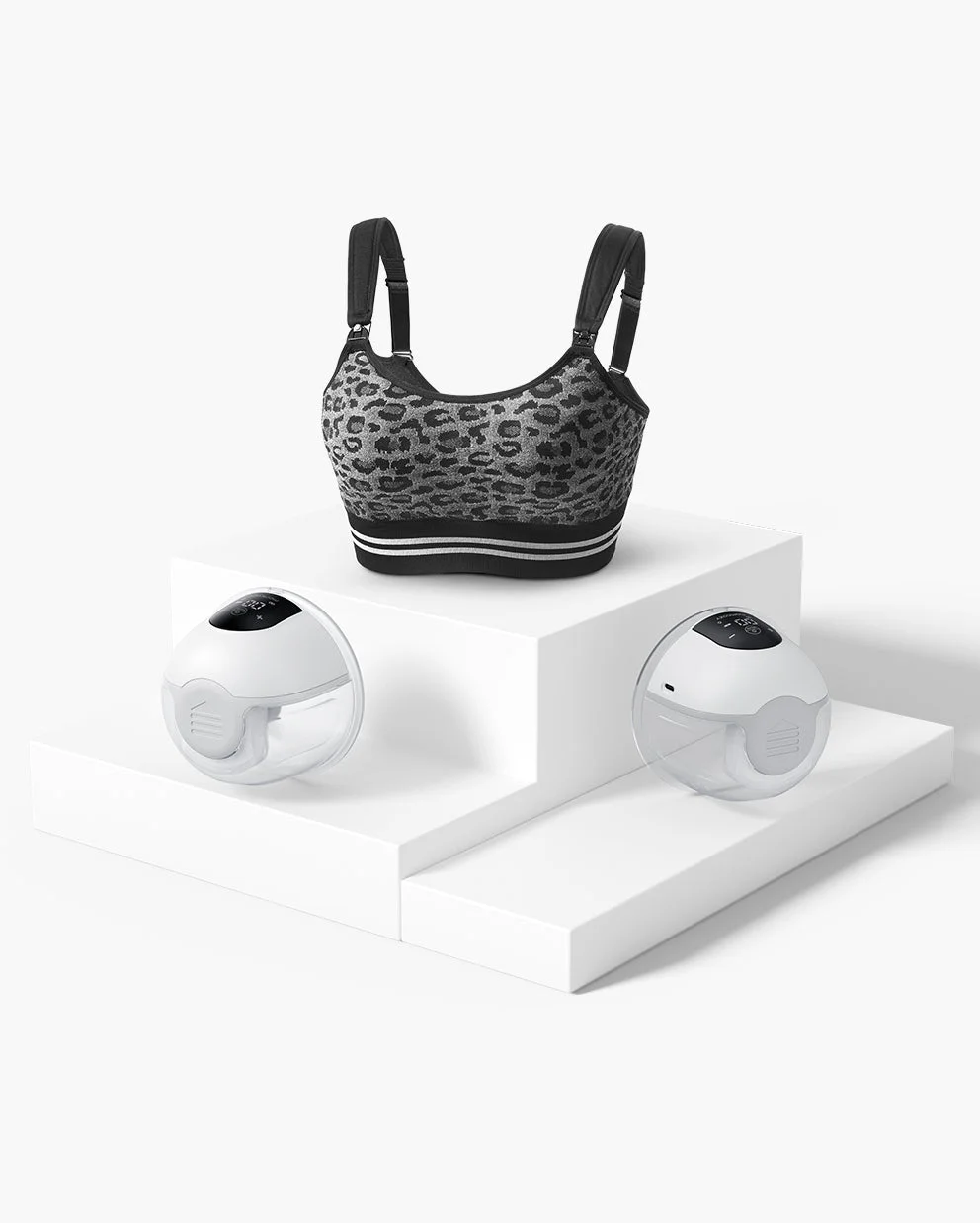 M1 Double Wearable Breast Pump & 4-in-1 Hands-Free Pumping Bra