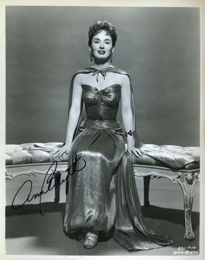 Anne Blyth Psa/dna Coa Signed 8x10 Photo Poster painting Authenticated Autograph