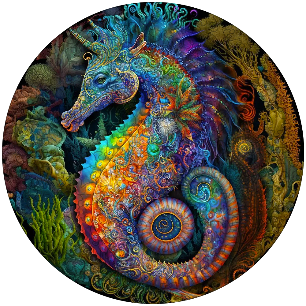 mandala-seahorse-wooden-jigsaw-puzzle