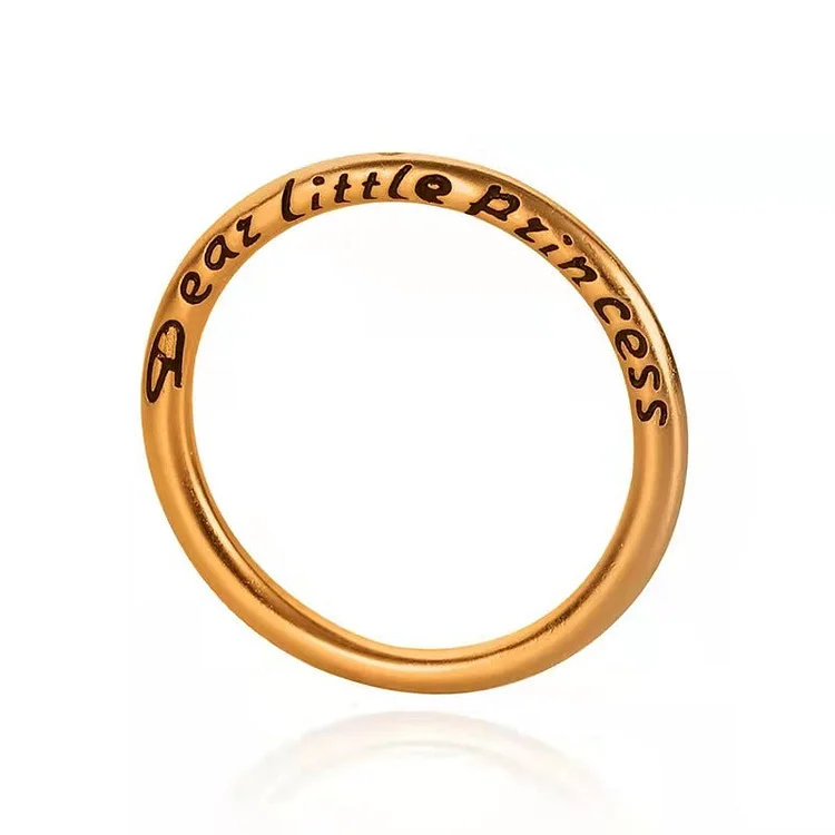 Engraved Couple Ring