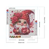 Valentine's Day Gnome - Full Round Drill Diamond Painting