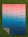 Outdoor Puffy Camping Blanket Waterproof Quilt for Traveling Picnic Beach Party