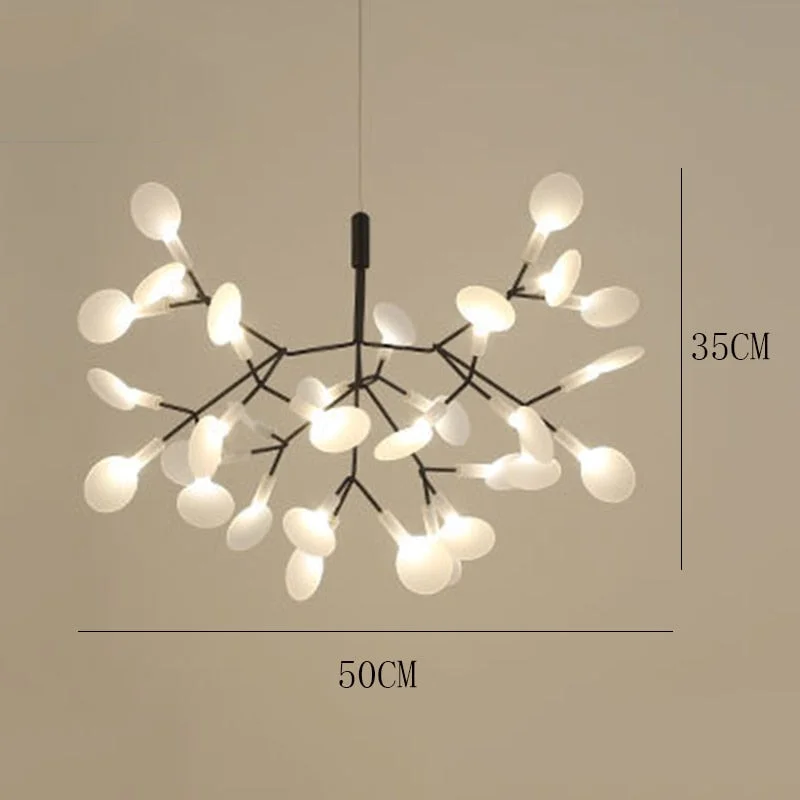 Modern LED Chandeliers Lamp Nordic Crystal Glod Chandelier Lighting Living Romm Kitchen Hanging Lamps Home Decor Light Fixtures