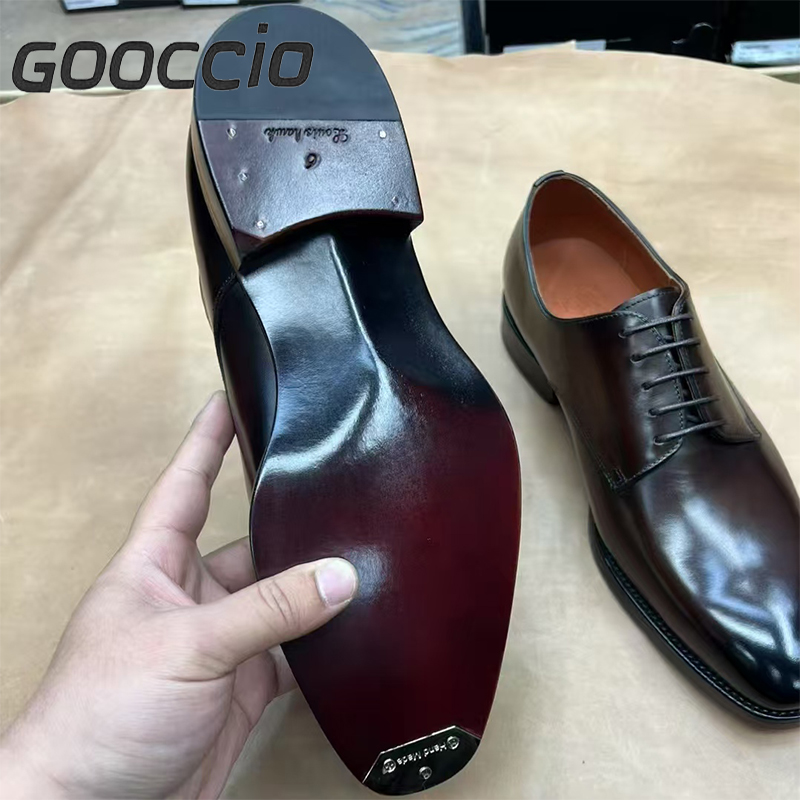 YH192 Prenium Calf-Skin Dress Shoes/Derby Shoes For Men GOOCCIO   