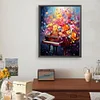 (US Only)Paint By Numbers Kit On Canvas DIY Oil Art Flower Picture Home Wall Decor40x50cm