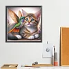 Diamond Painting -DIY Full Round Drill Cat(40*40 CM)
