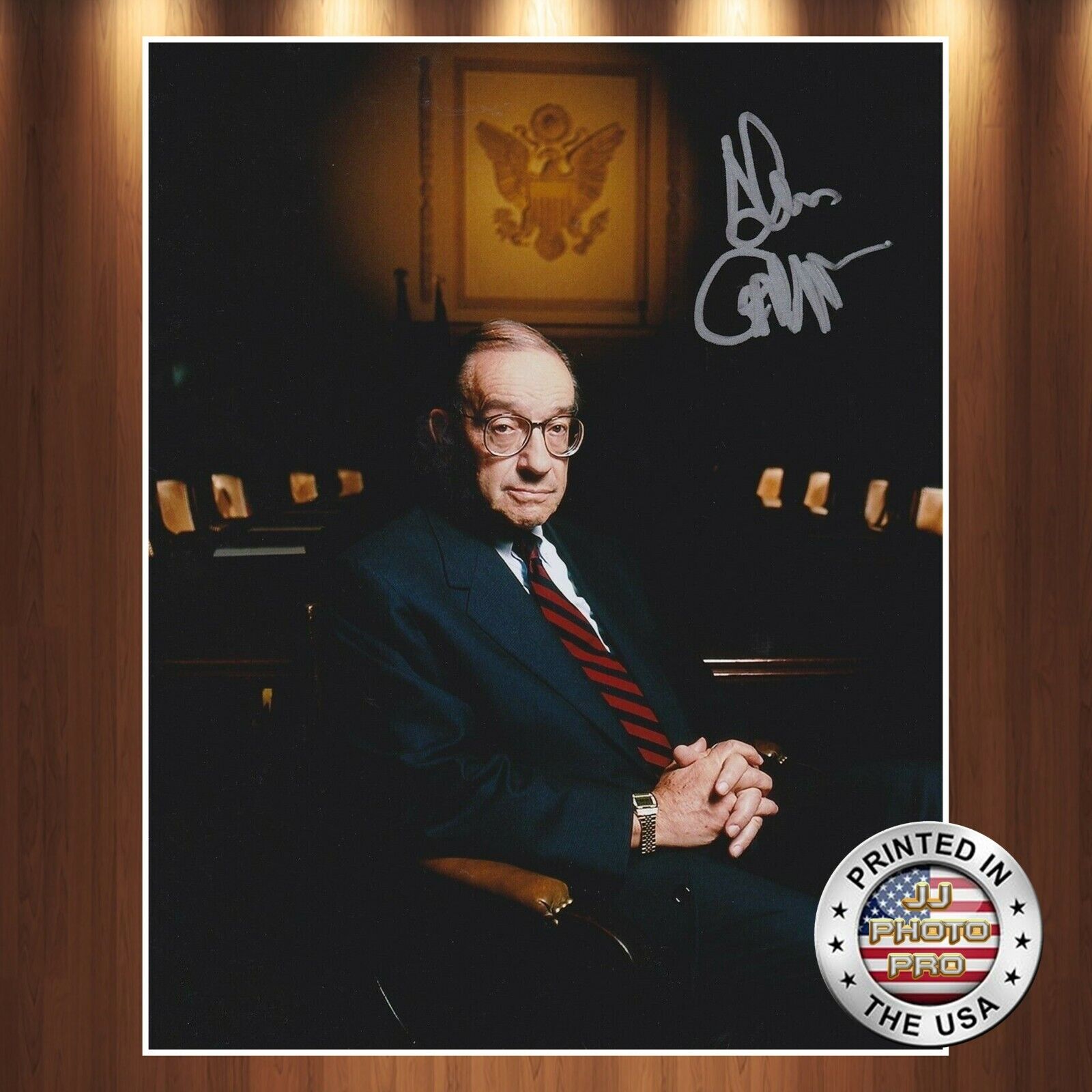 Alan Greenspan Autographed Signed 8x10 Photo Poster painting REPRINT