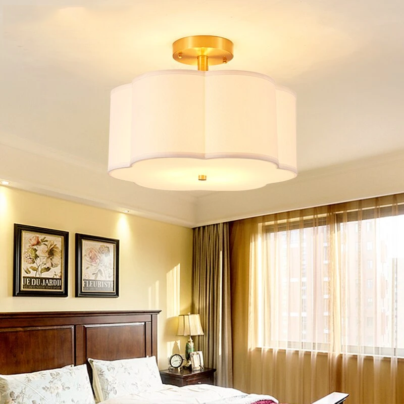 Modern Flower Shaped LED Pendant Lights For Corridor Bedroom Vintage E27 Luminaire Plafonnier Led Light Fixture Decoration