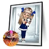 Diamond Painting-DIY Full Round Drill Doll