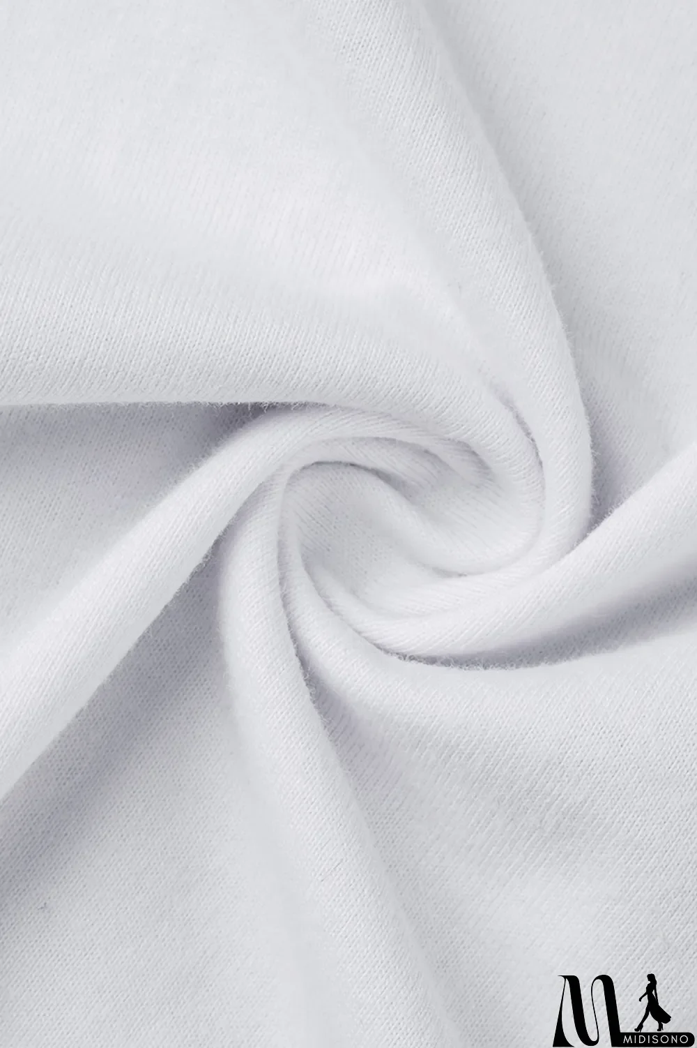 MidiSono - White Casual Street Print Patchwork Letter O Neck T-Shirts