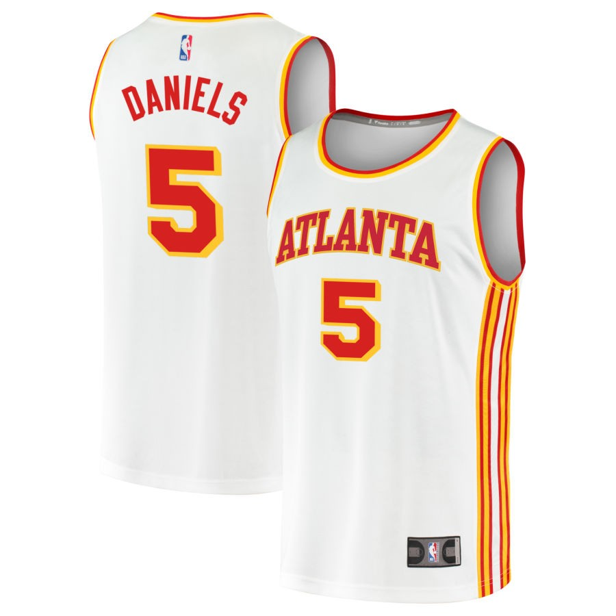 Dyson Daniels Men's Fanatics  Atlanta Hawks Jersey—White mysite
