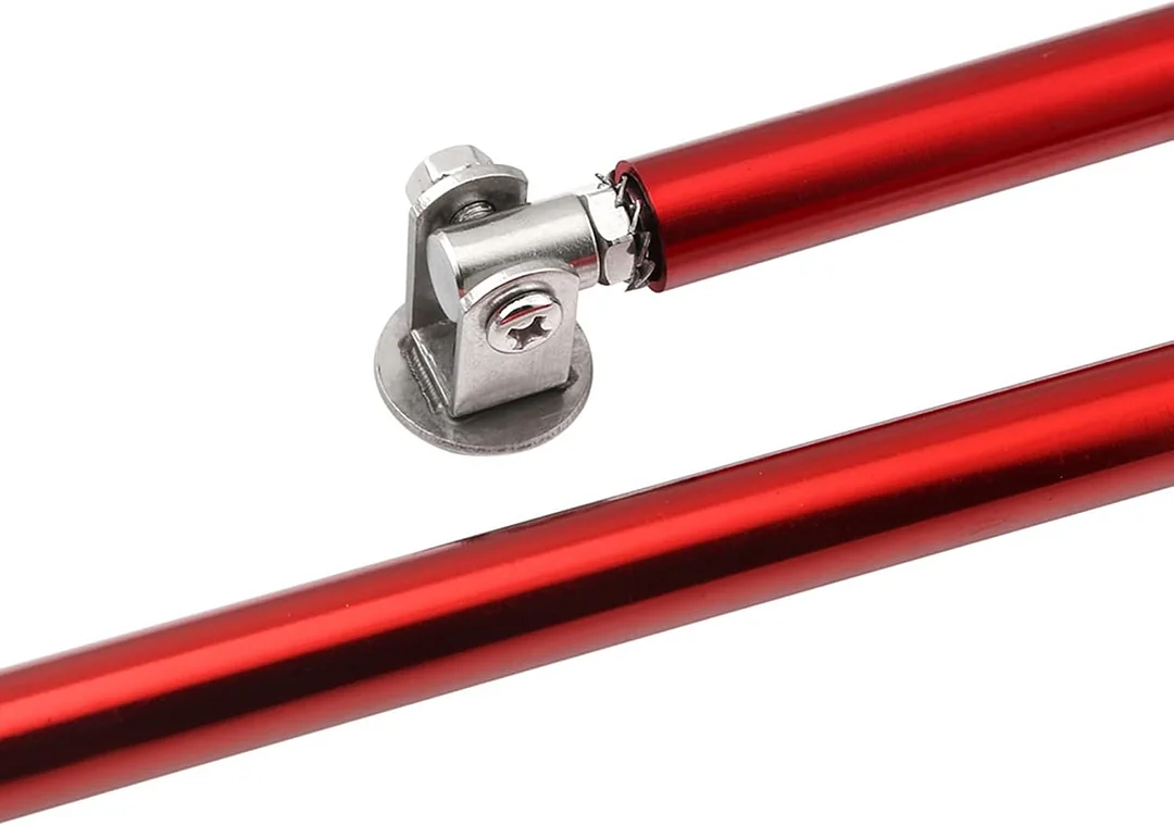 Front Bumper Lip Splitter Diffuser Strut Rod Tie Bars Splitter Support Rods 