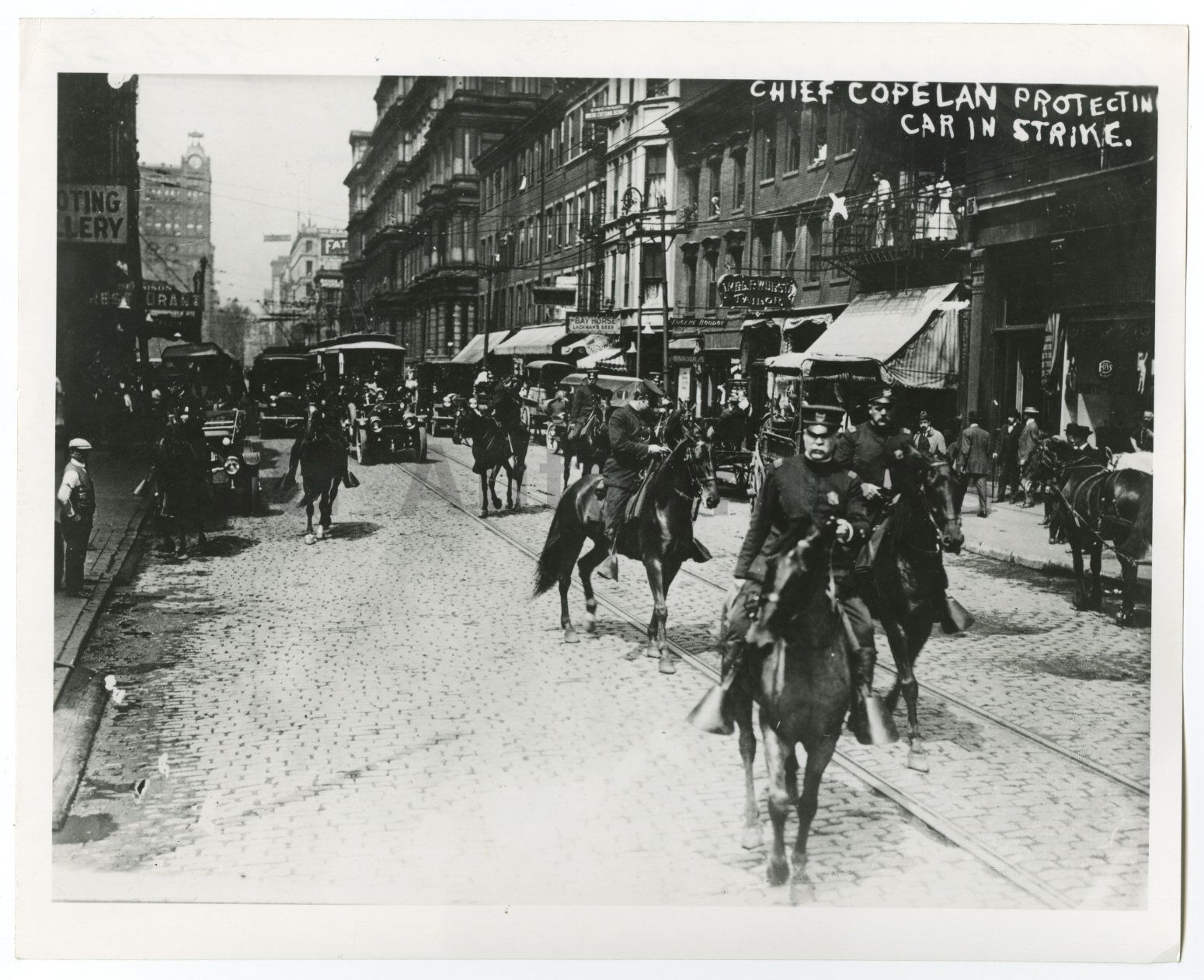 US Labor Strikes - Cincinnati Strike - Vintage 8x10 Photo Poster paintinggraph - Cincinnati, OH