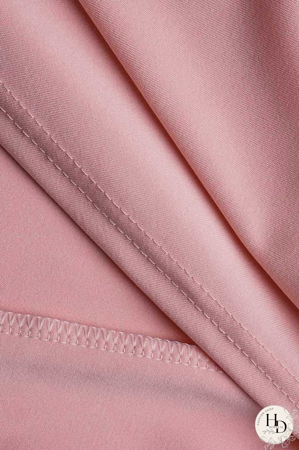 Blue Casual Solid Patchwork Fold Asymmetrical V Neck T-Shirts