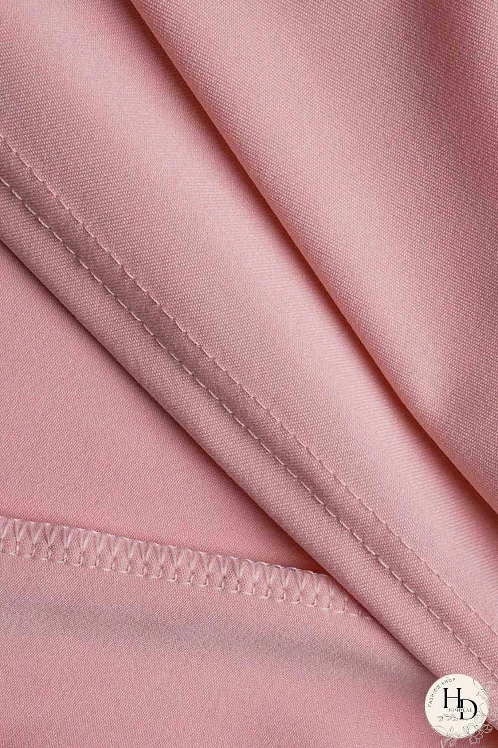 Blue Casual Solid Patchwork Fold Asymmetrical V Neck T-Shirts