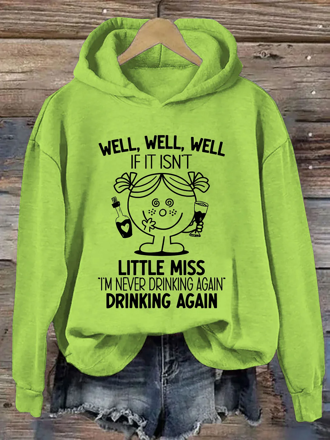 Well, Well, Well If It Isn't Little Miss Hoodie