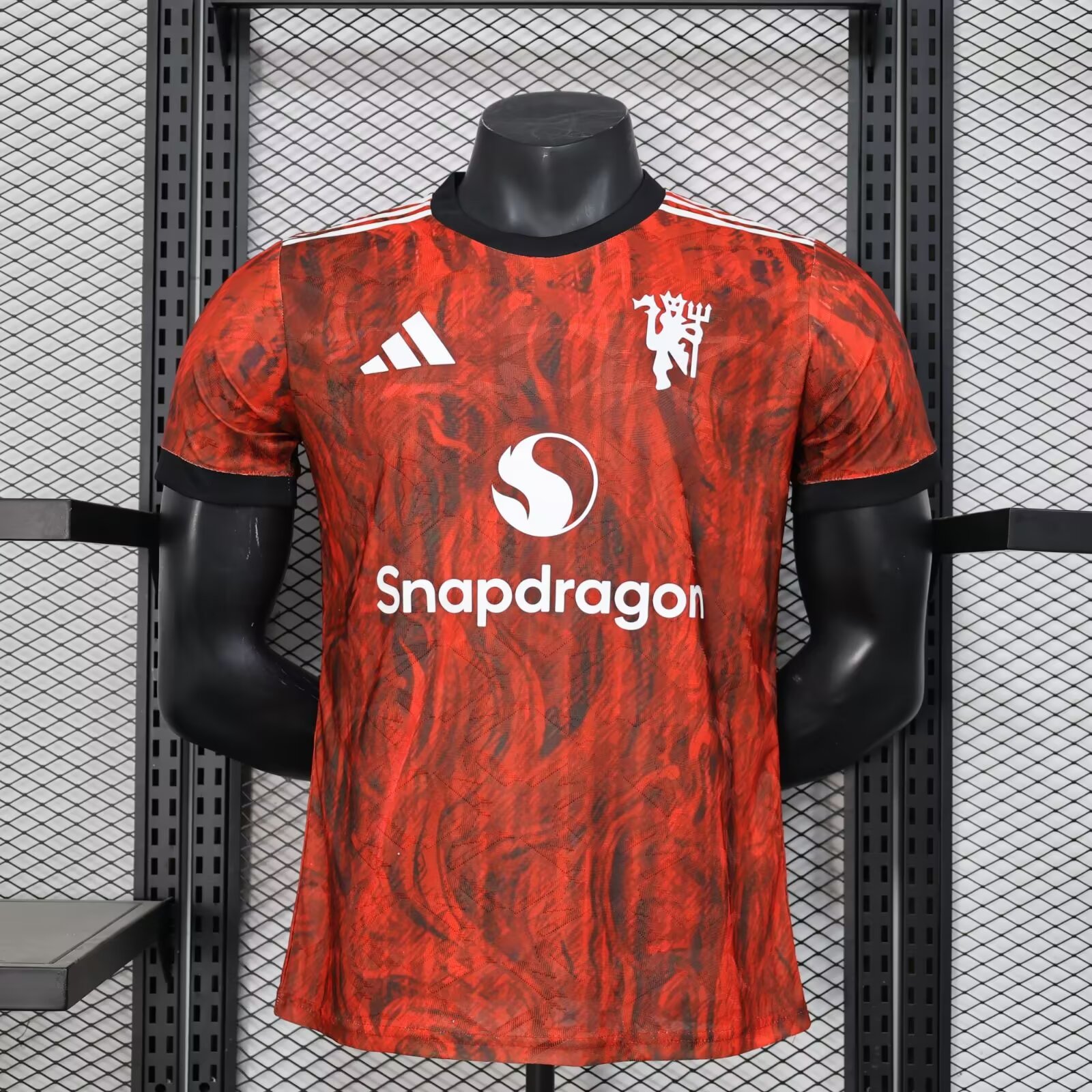 2025/2026 Player Version Manchester United Special Edition Red-Black Football Shirt 1:1 Thai Quality mysite