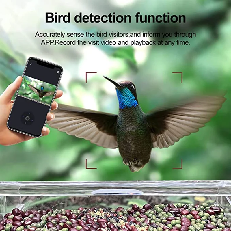 SAKER&reg; Smart Bird Feeder with Camera