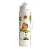 800ml Capybara Cute Water Cup with Straw & Handle Travel Water Bottle for Sports