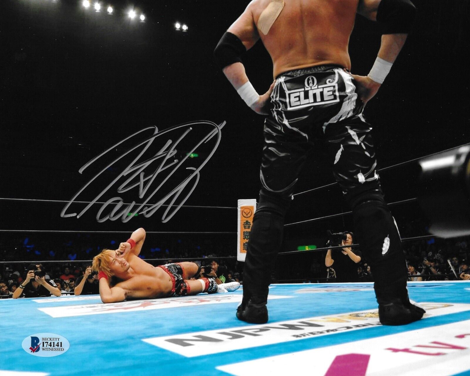 Tetsuya Naito Signed 8x10 Photo Poster painting BAS Beckett COA New Japan Pro Wrestling NJPW ROH