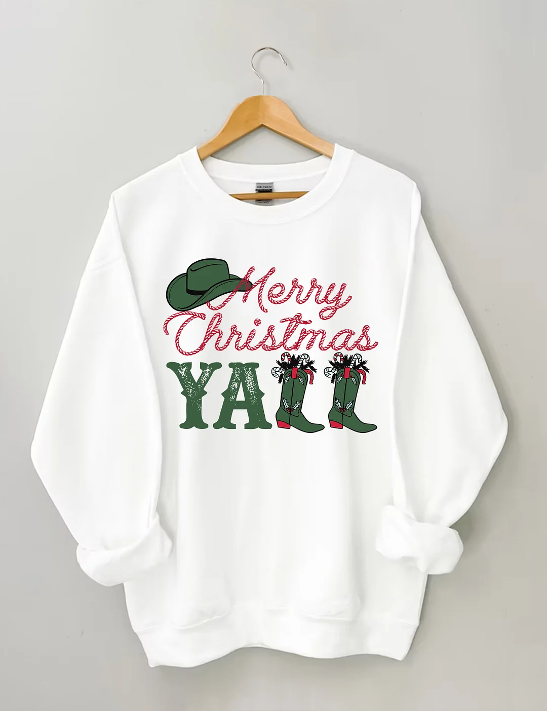 Cowboy Merry Christmas Sweatshirt