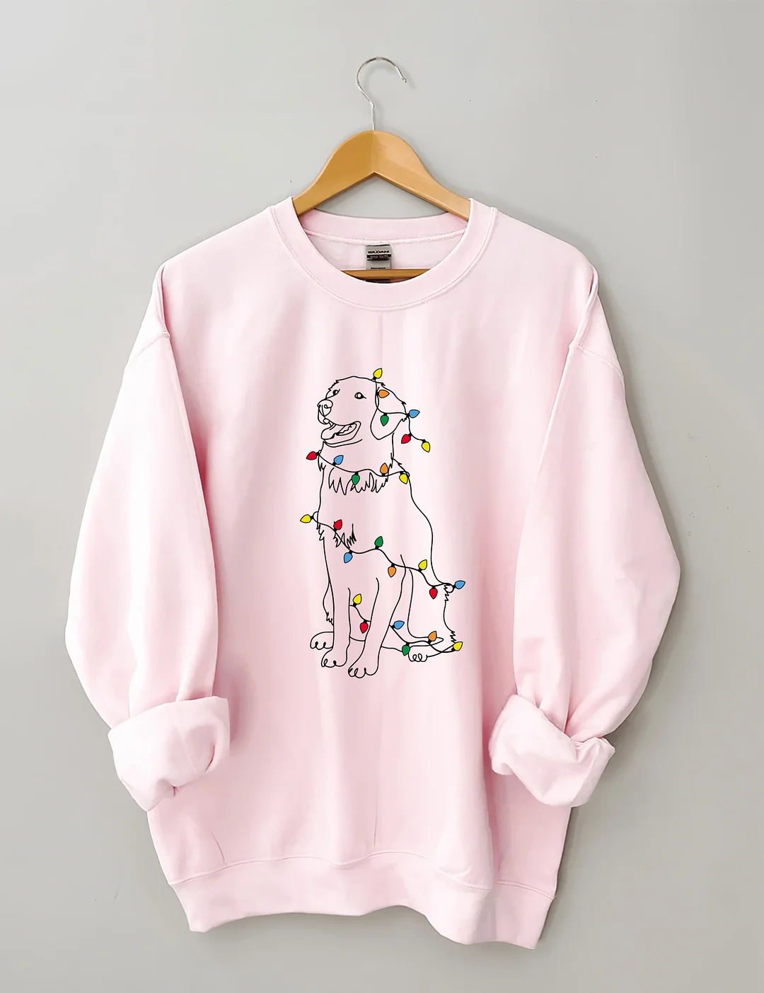 Cute Golden Retriever Christmas Sweatshirt