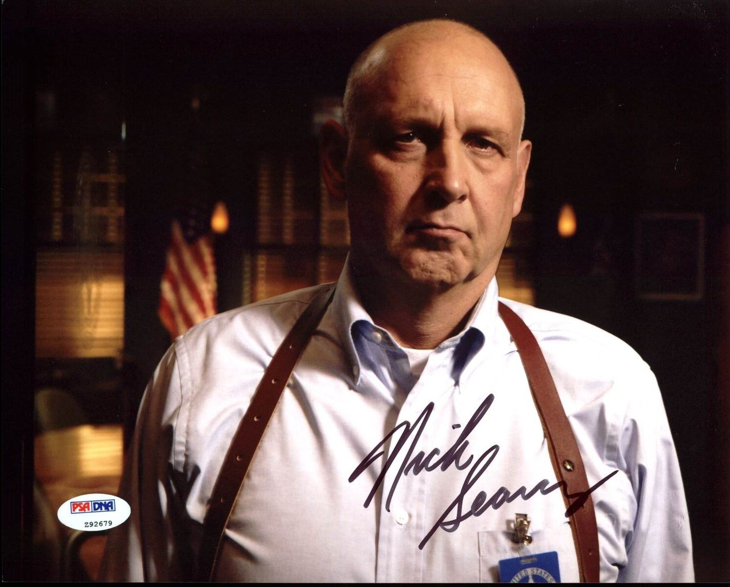 Nick Searcy Justified Authentic Signed 8X10 Photo Poster painting Autographed PSA/DNA #Z92679