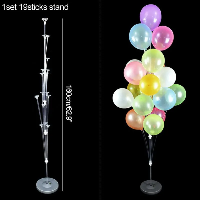 Balloon Arch Round Ring Stand for Wedding Kids Birthday Party Decoration Balloons Hoop Holder Baby Shower Favors Christmas Decor