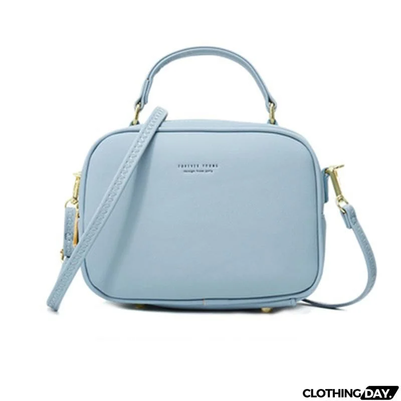 Women's Summer Fashion Letter Simple Zipper Casual Crossbody Bag