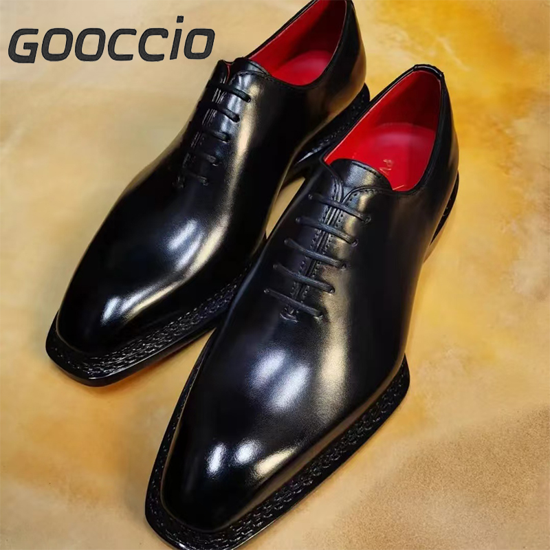 PV183 Prenium Calf-Skin Dress Shoes/Oxford Shoes For Men  GOOCCIO   