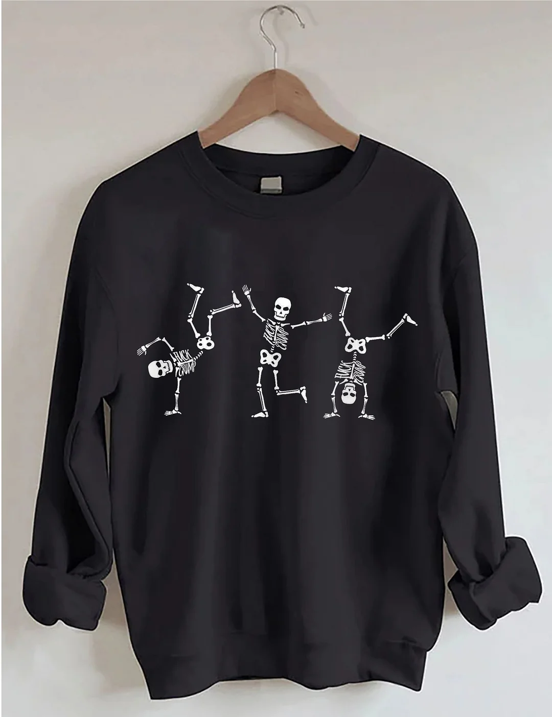 Slightly Subtle FDT Halloween Skeleton Sweatshirt