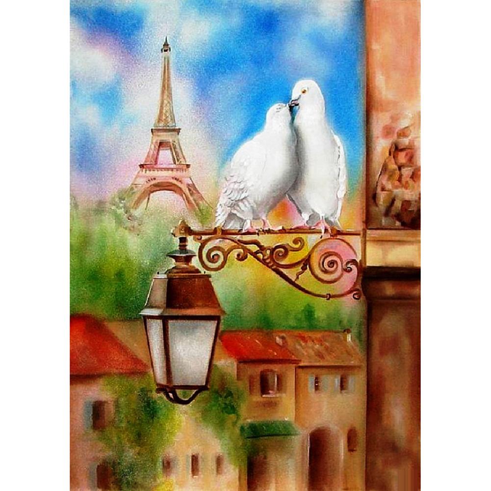 

Pigeon - Round Drill Diamond Painting - 30*40CM, 501 Original