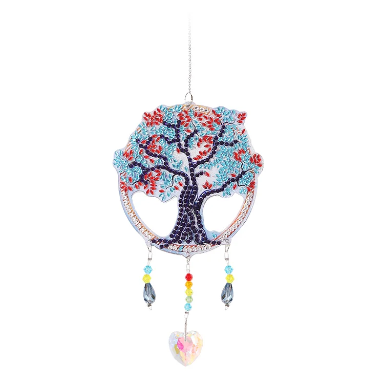 4 Season Happiness Tree - Pendant - DIY Diamond Crafts