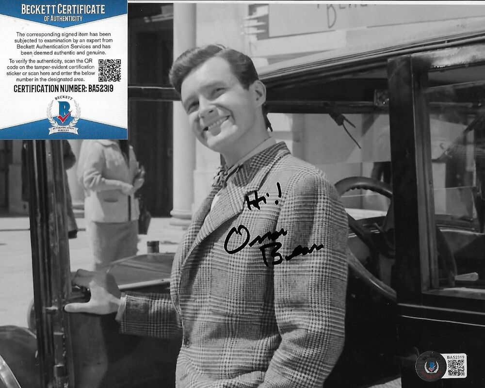 Orson Bean (RIP 1928-2020) Original Autographed 8X10 Photo Poster painting w/Beckett