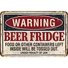 Warning - Vintage Metal Signs - 20*30cm - Warning