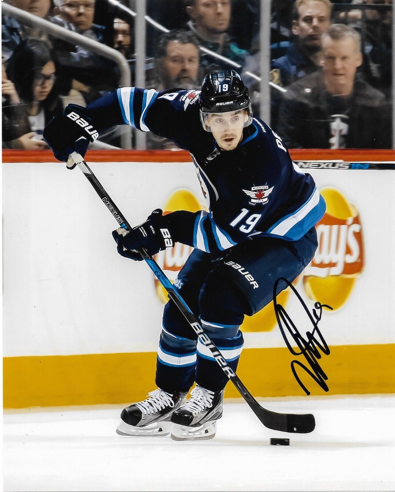 Winnipeg Jets Nic Petan Autographed Signed 8x10 NHL Photo Poster painting COA #4