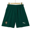Portugal Home Soccer Shorts 2025