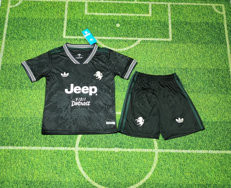 25/26 Juventus second guest children's clothing
