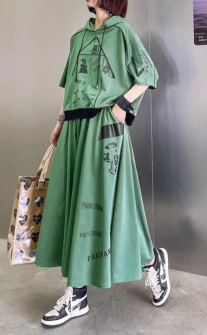 New Spring Explosion Street Guard Two Piece Skirt