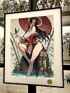 Japanese Style Boa Hancock Decorative Painting - ONE PIECE - Xingkong Studio