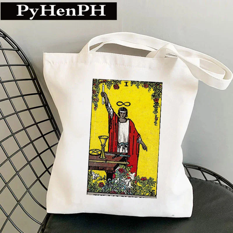 Tarot Card Shopper Bag Shopping Canvas Bags